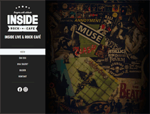 Tablet Screenshot of insiderockcafe.no